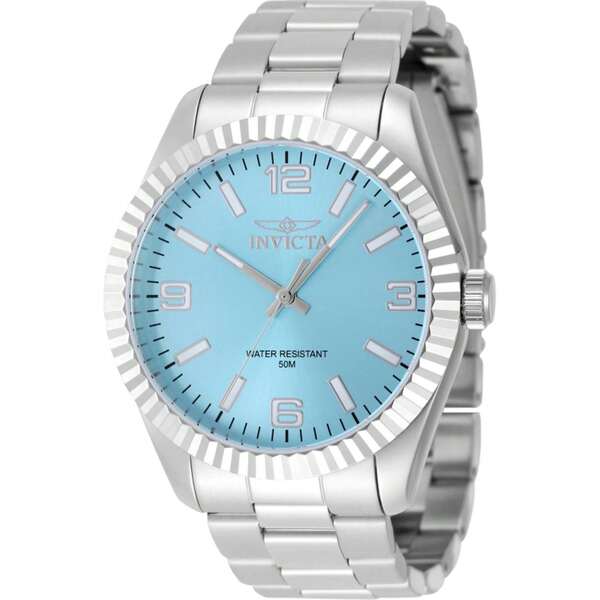 Reloj de pulsera Invicta 48904 para hombre, con esfera azul y brazalete