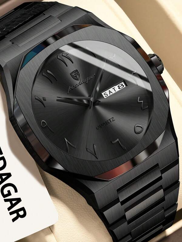 POEDAGAR 1 pieza Reloj de cuarzo 