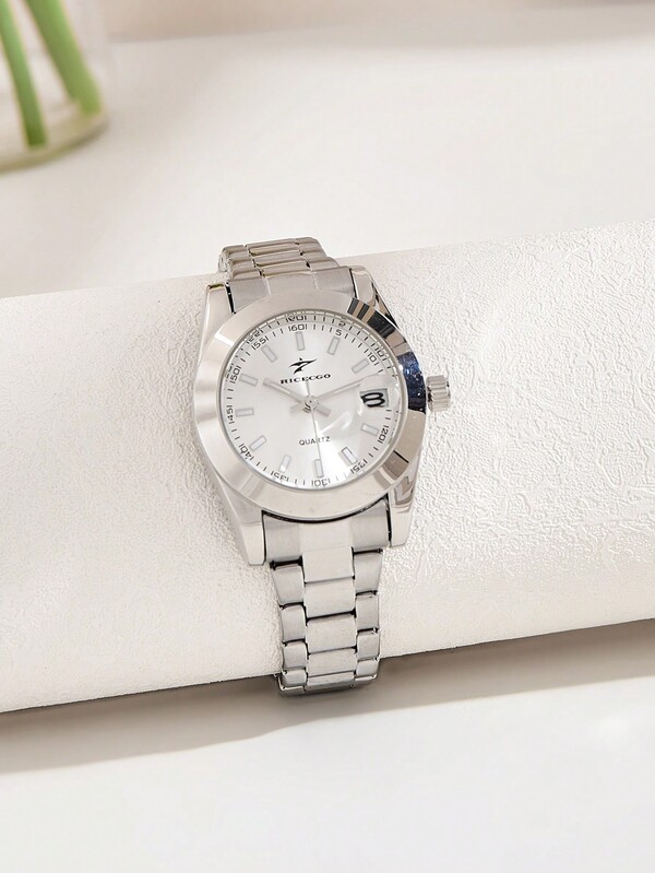 RICECGO Reloj de pulsera de cuarzo clásico