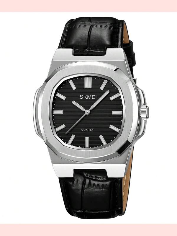 Reloj de pulsera cuadrado de cuarzo impermeable 